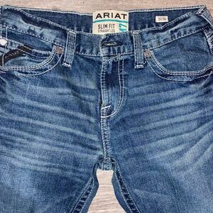 Ariat Men's Indigo Slim Straight Jeans